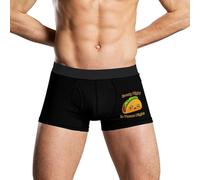 THisdownd Every Night Is TAC0 Night - Calzoncillos tipo bóxer cómodos para hombre, ligeros y elásticos, Como se muestra en la imagen, L