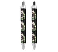 THisdownd Panda Mama And Little - Bolígrafo retráctil de tinta negra de 0,5 mm, suministros de oficina
