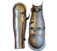 ThisToffGuys Conjunto de armadura clásica romana de Lorica Segmentata y casco galo: réplica legionaria portátil for recreación histórica y exhibición.(C)