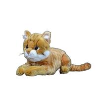 ThisToffGuys Simulación Pose de Mentira Suave Muñeca Gato Tigre Lindo