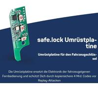 Thitronik 101052 Safe Lock Umrüstplatine for Car Key Wipro III