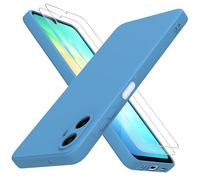 THIYUFUNS Funda con Samsung Galaxy A06 4G - Azul | Carcasa Protectora Antigolpes Case, Suave TPU Silicona Anti-Choques Caso