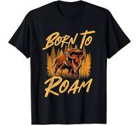 thjbd5se Born To Roam Farm T-Shirt Black L