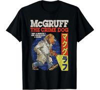 thjbd5se McGruff The Crime Dog You Could Stop a Crime Kanji A T-Shirt Black L