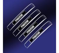 THJKCVSD 4 Piezas Tira anticolisión, para Mazda 2 3 6 CX-3 CX-5 CX-30 CX-60 CX-80 MX-30 Protectores de Borde de Puerta de Coche,Tiras de protección de Puertas