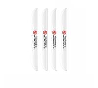 THJKCVSD 4 Piezas Tira anticolisión, para MG HS MG3 MG5 MG6 MG7 ZS GS MG4 Protectores de Borde de Puerta de Coche,Tiras de protección de Puertas,White
