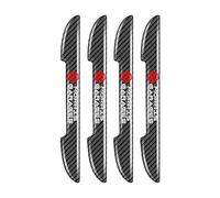 THJKCVSD 4 Piezas Tira anticolisión, para MG HS MG3 MG5 MG6 MG7 ZS GS MG4 Protectores de Borde de Puerta de Coche,Tiras de protección de Puertas,Black