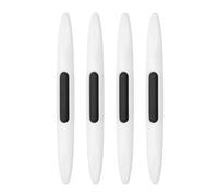 THJKCVSD 4 Piezas Tira anticolisión, para Renault Taliant 2021 2022 2023 2024 2025 Protectores de Borde de Puerta de Coche,Tiras de protección de Puertas,B/White