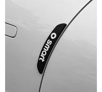 THJKCVSD 4 Piezas Tira anticolisión, para Smart 451 Fortwo 2007 2008 2009 2010 2011 2012 2013 2014 Protectores de Borde de Puerta de Coche,Tiras de protección de Puertas,C