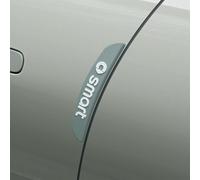 THJKCVSD 4 Piezas Tira anticolisión, para Smart Fortwo 451 450 452 453 454 Forfour Protectores de Borde de Puerta de Coche,Tiras de protección de Puertas,E