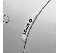 THJKCVSD 4 Piezas Tira anticolisión, para Smart Fortwo 451 450 452 453 454 Forfour Protectores de Borde de Puerta de Coche,Tiras de protección de Puertas,C
