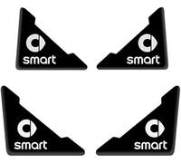 THJKCVSD 4 Piezas Tira anticolisión, para Smart Fortwo 451 450 452 453 454 Forfour Protectores de Borde de Puerta de Coche,Tiras de protección de Puertas