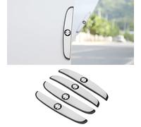 THJKCVSD 4 Piezas Tira anticolisión, para Suzuki Swift 2023 2024 Protectores de Borde de Puerta de Coche,Tiras de protección de Puertas,White