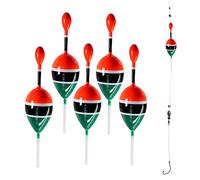 THKFISH Flotadores de Pesca Bobber 5 Piezas Flotadores de Pesca Bobbers de Pesca (Verde, 5g Flotabilidad)
