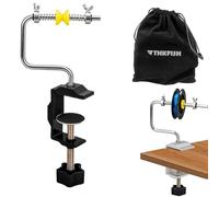 THKFISH Spooler de Hilo de Pesca Enrollador de Hilo de Pescar Accesorios de Pesca Portátil Estable Ajustable B-Corto- Enrollador de Línea