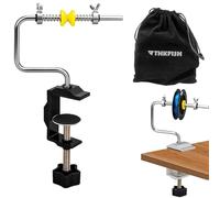 THKFISH Spooler de Hilo de Pesca Enrollador de Hilo de Pescar Accesorios de Pesca Portátil Estable Ajustable B-Largo- Enrollador de Línea