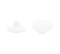 THLMT 2 unidades de tapas para joysticks compatibles con GPD WIN5; tapas antideslizantes para joysticks y botones de mandos de consola de videojuegos (blanco)