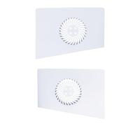 THLMT Consola Superior Cubierta Compatible para PS5 Slim, Panel Superior Cubierta Caso Manga Cubierta Superior para Consola de Juegos con Agujeros de disipación de Calor