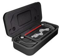 THLMT Estuche Compatible con Steam Deck OLED, EVA Duro de Viaje de Transporte Bolsa de Almacenamiento de Consola de Juegos Shell Box Cover Mochila Manga Organizador (sólo el Caso) (Negro)