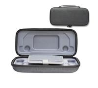 THLMT Estuche Compatible con Steam Deck OLED, EVA Duro de Viaje de Transporte Bolsa de Almacenamiento de Consola de Juegos Shell Box Cover Mochila Manga Organizador (sólo el Caso) (Gris)