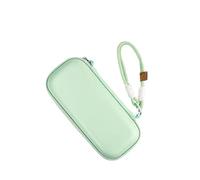 THLMT Estuche de Almacenamiento de PU Compatible con Insta360 Luna Ultra, Bolsa de Transporte portátil, Funda de Viaje a Prueba de Golpes para cámara de acción, Organizador, Funda Protectora (Verde)