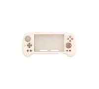 THLMT Funda Protectora Compatible con ANBERNIC RG556, Funda de Silicona para Consola de Juegos, Funda Protectora Anti-caída para Consola de Juegos de Mano, Funda para Caja de Almacenaje (Blanco)