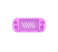 THLMT Funda Protectora Compatible con Trimui Smart Pro Inch, Carcasa de Silicona Suave para Consola de Juegos, Funda Protectora antiarañazos, Funda para Caja de Almacenamiento (Morado)