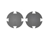 THLMT Red Antipolvo Compatible para PS5 Slim, Consola de Juegos Tapones de Polvo Protector de Pantalla Anti-Polvo para el Mando de Juegos Filtro Anti-Polvo Tapón Redondo de Malla (2pcs)