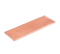 THOANBY Disipador de calor de cobre puro, adhesivo conductor térmico para M.2 2280 PCI-E NVME SSD, ventilador de CPU, líquido pequeño, agua, aire, disipador de calor, computadora, laptop, almohadilla