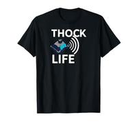 Thock Life Mechanical Keyboard Switch Enthusiast Gamer Camiseta