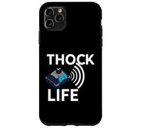 Thock Life Mechanical Keyboard Switch Enthusiast Gamer Carcasa para iPhone 11 Pro MAX