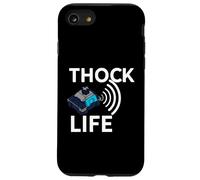 Thock Life Mechanical Keyboard Switch Enthusiast Gamer Carcasa para iPhone SE (2020) / 7/8