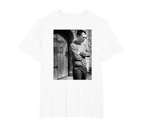 Thom York de Radiohead 1997 por Simon Fowler Camiseta, Hombre Tallas Grandes, Blanco, 4X Alto