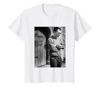 Thom York de Radiohead 1997 por Simon Fowler Camiseta, Niños, Blanco, 10 años