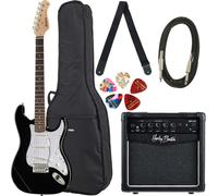 Harley Benton ST-20 BK Standard Serie Bundle