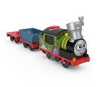 Thomas and Friends Tren de juguete parlante, motor de whiff motorizado a batería con frases sonidos y carga para juego preescolar, versión en inglés del Reino Unido, HRB39