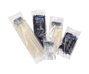 Thomas&Betts TY5232MR - Brida ty-rap, 2.4 * 203mm, pa, negra