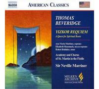 Thomas Beveridg Yizkor Requiem (Marriner, Asmif and Choru (CD) (Importación USA)