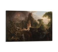 Thomas Cole, Expulsión del Jardín del Edén - Lienzo estético para pared, decoración moderna del hogar, 40 x 60 cm
