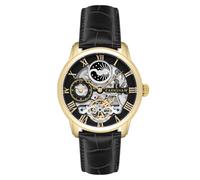 Thomas Earnshaw ES-8006-05 - Reloj para Hombre con Esfera analógica de Color Negro y Correa de Cuero Negra