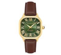 Thomas Earnshaw Reloj automático Coussin de 39 mm para hombre con correa de cuero ES-8284, Correa