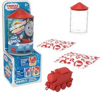 Thomas & Friends Color Reveal & Surprise, Tren misterios que se revela en agua, con 2 vagones y 2 piezas de carga, juguete regalo para niños y niñas +3 años, HNP80