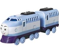 Thomas & Friends Fisher-Price Die-Cast Push-Along Kenji Toy Train Engine for Preschool Kids Ages 3+