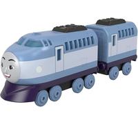 Thomas & Friends Fisher-Price Die-Cast Push-Along Kenji Toy Train Engine for Preschool Kids Ages 3+