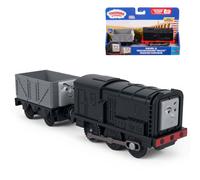 Thomas & Friends Locomotora Diésel Motorizada y Vagón Travieso | Tren de Juguete Motorizado con Vagón para Niños, Personajes Clásicos de Railway Series, JLL47