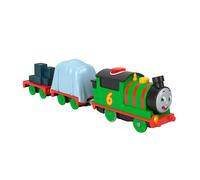 Thomas & Friends Motorized Toy Train Talking Percy Battery-Powered Engine with S
