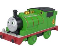 Thomas & Friends, Percy Tren de Juguete a Gran Escala con botón Que Activa Sonidos y Frases de Trenes, JRW09