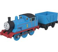 Thomas & Friends Tren motorizado de Thomas con Carga, Locomotora a Pilas y vehículo, Personajes clásicos de la Serie, JLL45