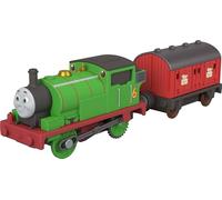Thomas & Friends Tren motorizado, Locomotora de Percy a Pilas con vagón de Correo, Personajes clásicos de la Serie, JLL46