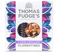 Thomas Fudge's Sweet & Savoury Range (chocolate negro florentinos, paquete de 8 x 2)